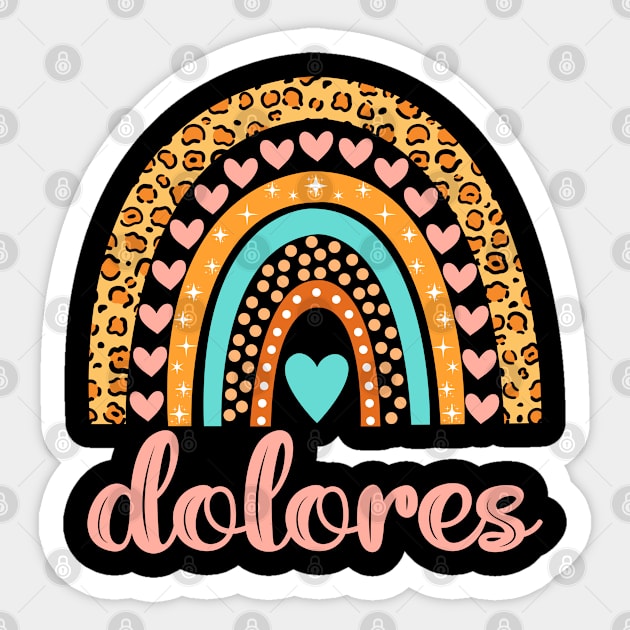 Dolores Name Dolores Birthday Sticker by CreativeShirt